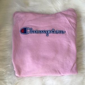 Pink Champion Hoodie